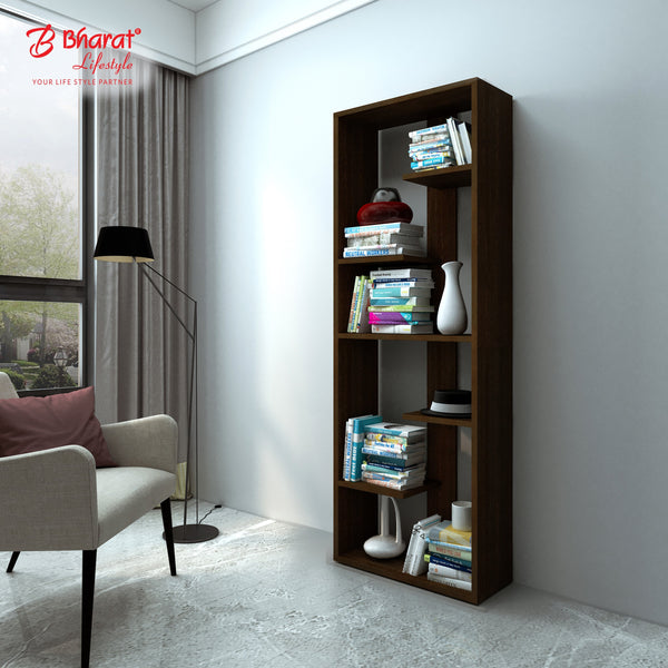 Bharat Lifestyle Devils Engineered Wood Open Book Shelf (Finish Color - Wenge, DIY(Do-It-Yourself))