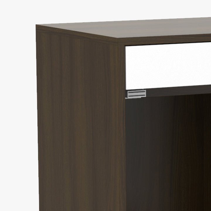 Bharat Lifestyle Active Orion Pet Bed Cum Engineered Wood Side Table (Finish Color - White and Brown, Knock Down) - BHARAT LIFESPACE PRIVATE LIMITED