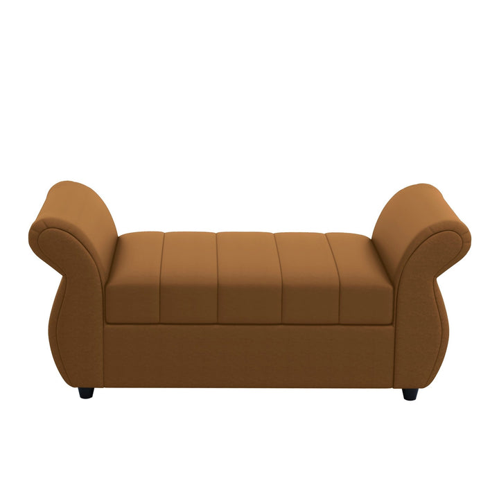 Bharat Lifestyle Alina Leatherette 3+2+D+CT Sofa Set (Finish Color - Tan) | Luxurious & Comfortable Sofa for Living Room, Bedroom & Office | Wooden Frame | DIY Assembly(Do - It - Yourself) | 1 Year Warranty - BHARAT LIFESPACE PRIVATE LIMITED