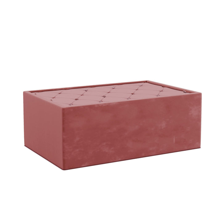 Bharat Lifestyle Alina Suede Velvet Fabric 3 + 2 + 2 + D + CTSeater (Finish Color - Peach) Sofa, Luxurious Looks and Comfortable Sofa for Living Room, Bedroom, Home and Office, Wooden Frame Sofa, Assembly DIY(Do - It - Yourself) - BHARAT LIFESPACE PRIVATE LIMITED