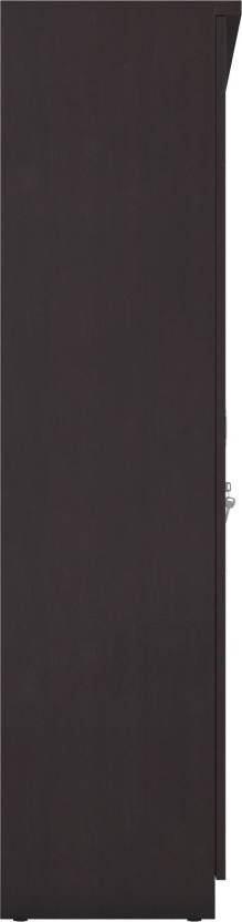 Bharat Lifestyle Amsterdam Engineered Wood 2 Door Wardrobe (Finish Color - Wenge, Knock Down) - BHARAT LIFESPACE PRIVATE LIMITED