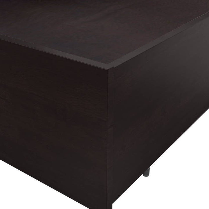 Bharat Lifestyle Amsterdam Engineered Wood King Bed (Finish Color - Flowery Wenge, Delivery Condition - Knock Down) - BHARAT LIFESPACE PRIVATE LIMITED
