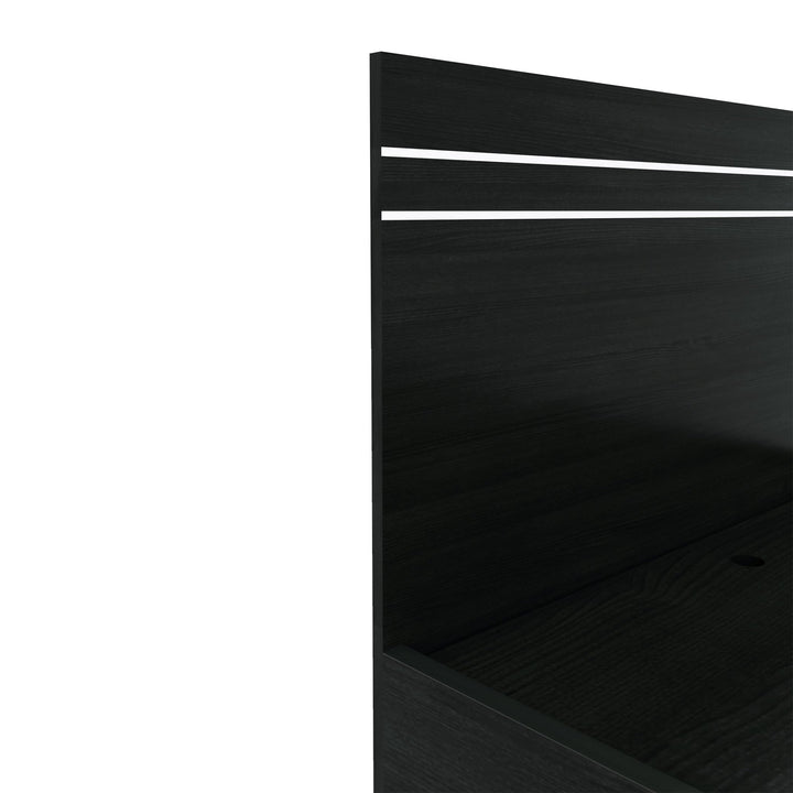Bharat Lifestyle Athens Engineered Wood Single Box Bed with Storage Bed for Bedroom, Living Room, Color – Wenge, Delivery Condition - Knock Down, 1 Year Warranty - BHARAT LIFESPACE PRIVATE LIMITED