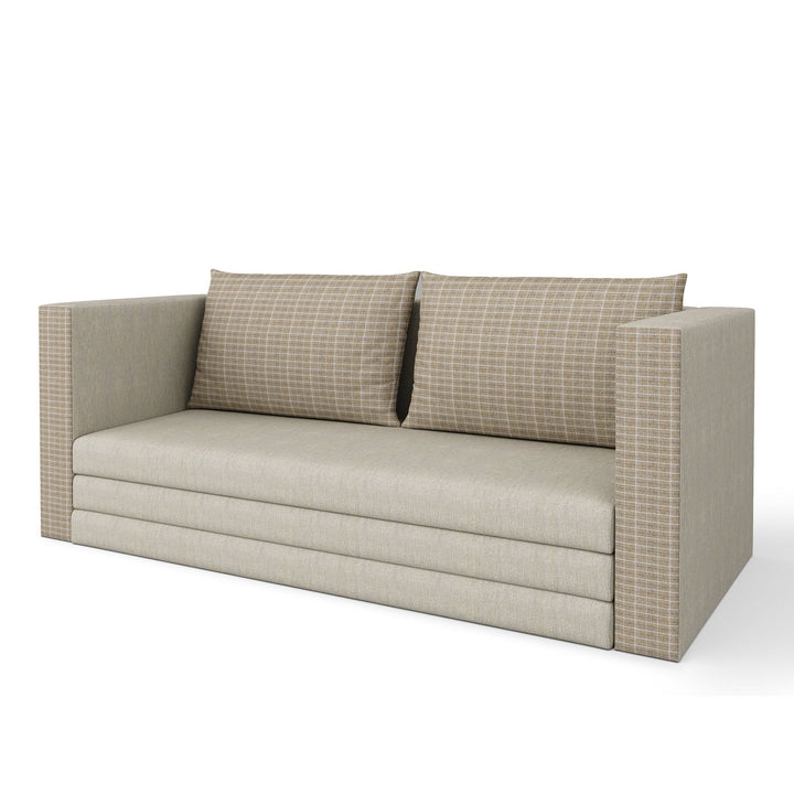 Bharat Lifestyle Bliss 3 Seater Double Solid Wood Fold Out Sofa Cum Bed (Finish Color - Beige Delivery Condition - Pre - assembled) - BHARAT LIFESPACE PRIVATE LIMITED
