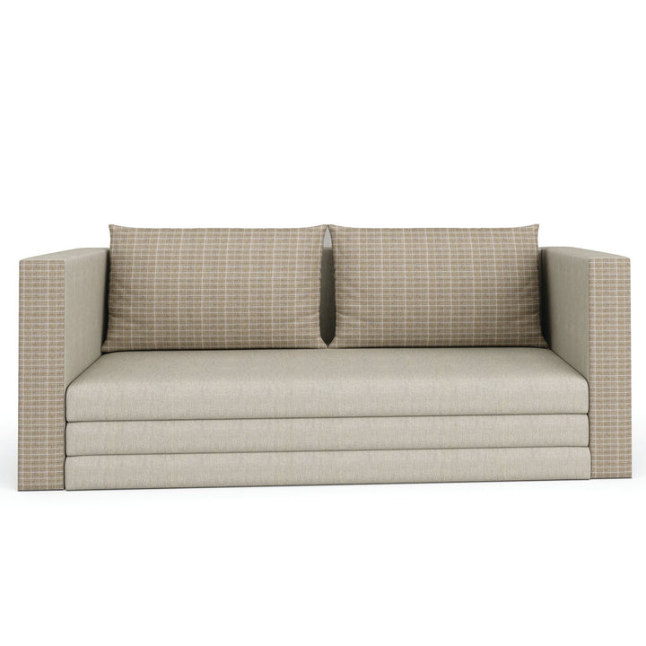 Bharat Lifestyle Bliss 3 Seater Double Solid Wood Fold Out Sofa Cum Bed (Finish Color - Beige Delivery Condition - Pre - assembled) - BHARAT LIFESPACE PRIVATE LIMITED