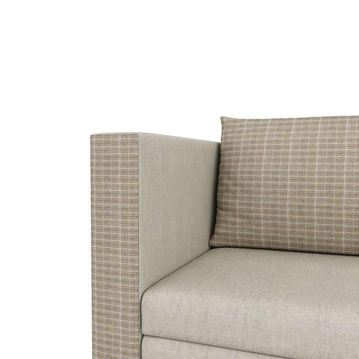 Bharat Lifestyle Bliss 3 Seater Double Solid Wood Fold Out Sofa Cum Bed (Finish Color - Beige Delivery Condition - Pre - assembled) - BHARAT LIFESPACE PRIVATE LIMITED