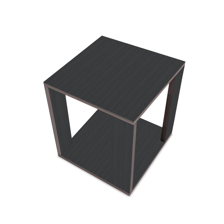 Bharat Lifestyle Bromo Engineered Wood Side Table (Finish Color - Wenge, DIY(Do - It - Yourself)) - BHARAT LIFESPACE PRIVATE LIMITED