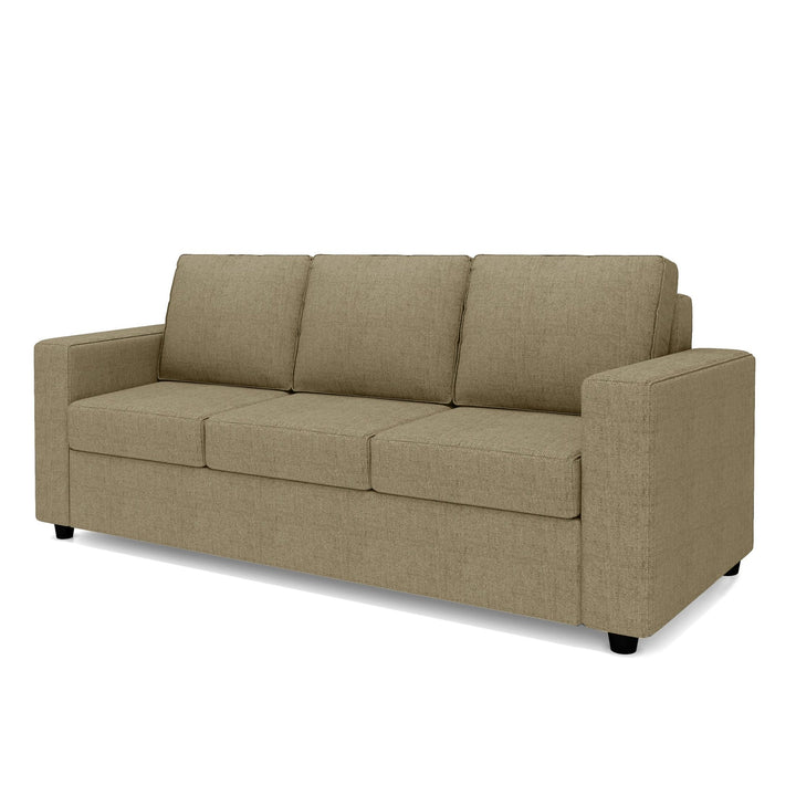 Bharat Lifestyle Cairo Fabric 3 Seater Sofa (Finish Color - Cream, DIY(Do - It - Yourself) - BHARAT LIFESPACE PRIVATE LIMITED