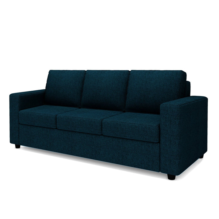 Bharat Lifestyle Cairo Fabric 3 Seater Sofa (Finish Color - Royal Blue, DIY(Do - It - Yourself) - BHARAT LIFESPACE PRIVATE LIMITED