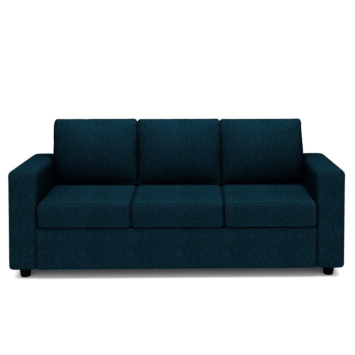 Bharat Lifestyle Cairo Fabric 3 Seater Sofa (Finish Color - Royal Blue, DIY(Do - It - Yourself) - BHARAT LIFESPACE PRIVATE LIMITED