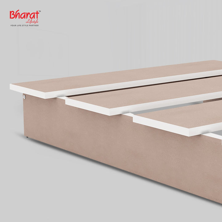 Bharat Lifestyle Celtis Engineered Wood Single Bed (Finish Color - Brown, Delivery Condition - DIY(Do - It - Yourself)) - BHARAT LIFESPACE PRIVATE LIMITED