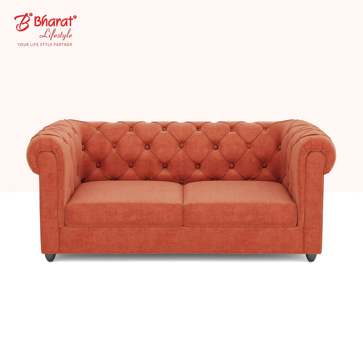 Bharat Lifestyle Crown premium soft touch Fabric 3 + 2 Sofa Set (Brown, DIY(Do - It - Yourself)) - BHARAT LIFESPACE PRIVATE LIMITED