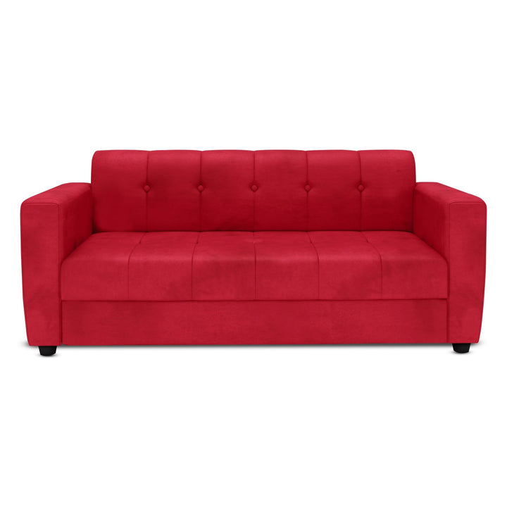 Bharat Lifestyle Deno Fabric Sofa Set | 3+2 Seater | Maroon Color | Comfortable & Stylish Sofa Set for Living Room, Bedroom | Soft Touch Fabric | DIY Assembly | 1 Year Warranty - BHARAT LIFESPACE PRIVATE LIMITED