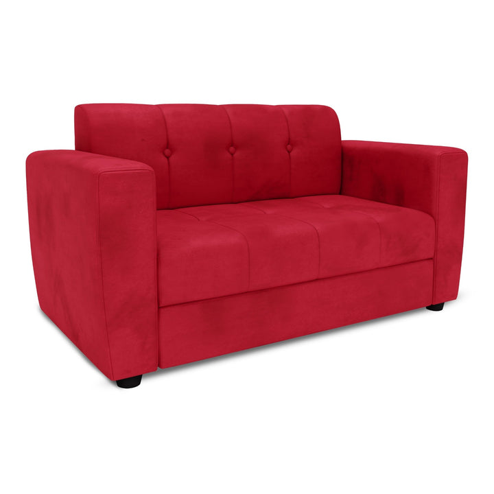 Bharat Lifestyle Deno Fabric Sofa Set | 3+2 Seater | Maroon Color | Comfortable & Stylish Sofa Set for Living Room, Bedroom | Soft Touch Fabric | DIY Assembly | 1 Year Warranty - BHARAT LIFESPACE PRIVATE LIMITED