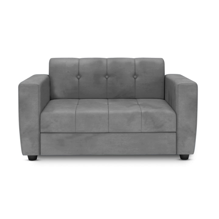 Bharat Lifestyle Deno Fabric Sofa Set | 3+2+2 Seater | Grey Color | Comfortable & Elegant Sofa Set for Living Room, Bedroom | Soft Fabric Upholstery | DIY Assembly | 1 Year Warranty - BHARAT LIFESPACE PRIVATE LIMITED