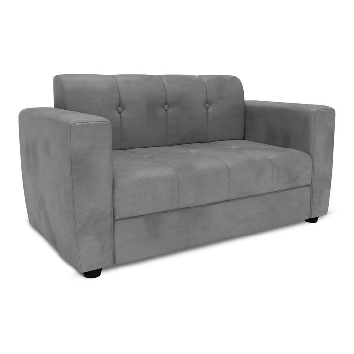 Bharat Lifestyle Deno Fabric Sofa Set | 3+2+2 Seater | Grey Color | Comfortable & Elegant Sofa Set for Living Room, Bedroom | Soft Fabric Upholstery | DIY Assembly | 1 Year Warranty - BHARAT LIFESPACE PRIVATE LIMITED