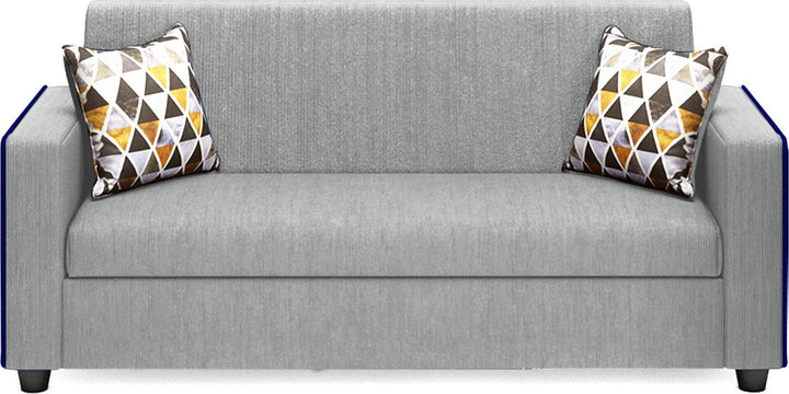 Bharat Lifestyle Desy Fabric 3+1+1 Sofa Set | Grey Color | Comfortable & Stylish Sofa Set for Living Room, Bedroom | Soft Fabric | DIY Assembly | 1 Year Warranty - BHARAT LIFESPACE PRIVATE LIMITED