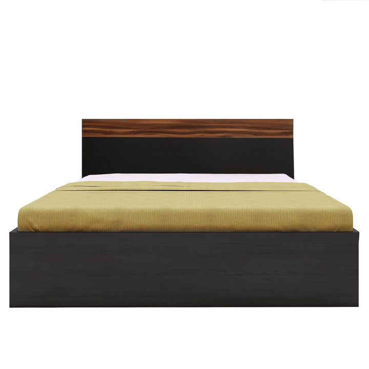Bharat Lifestyle Dublin Engineered Wood Queen Box Bed (Finish Color - Wenge, Delivery Condition - Knock Down) - BHARAT LIFESPACE PRIVATE LIMITED