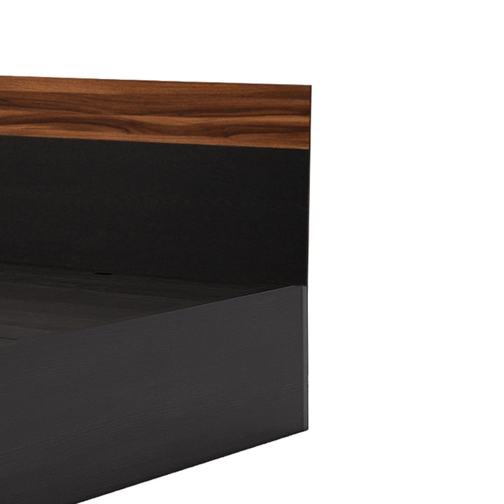 Bharat Lifestyle Dublin Engineered Wood Queen Box Bed (Finish Color - Wenge, Delivery Condition - Knock Down) - BHARAT LIFESPACE PRIVATE LIMITED