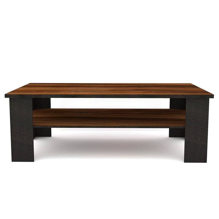 Bharat Lifestyle Fleming Engineered Wood Coffee Table (Finish Color - Acacia dark & Wenge, Knock Down) - BHARAT LIFESPACE PRIVATE LIMITED