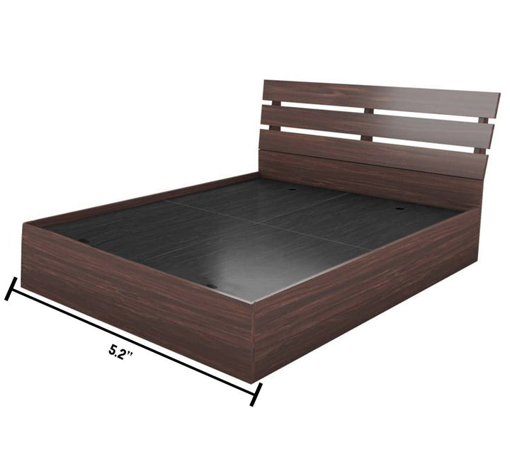 Bharat Lifestyle Havana Engineered Wood Queen Box Bed (Finish Color - Brown, Delivery Condition - Knock Down) - BHARAT LIFESPACE PRIVATE LIMITED