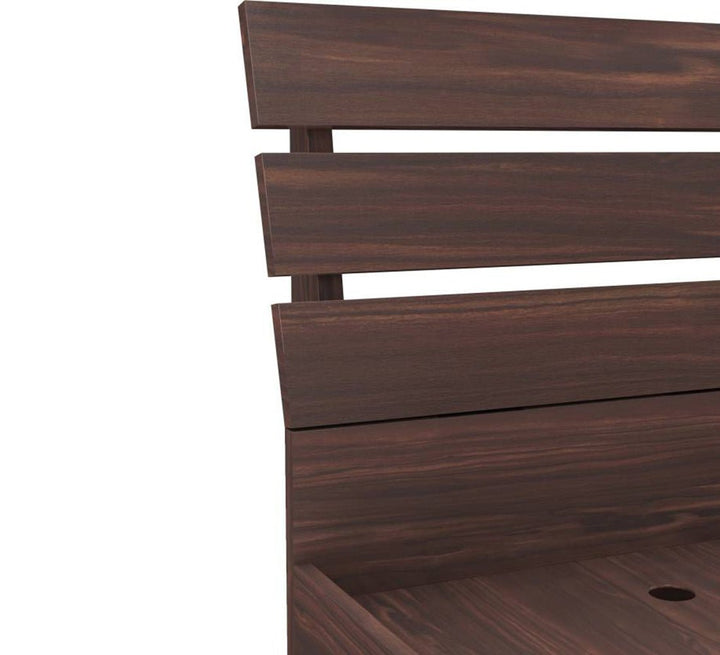 Bharat Lifestyle Havana Engineered Wood Queen Box Bed (Finish Color - Brown, Delivery Condition - Knock Down) - BHARAT LIFESPACE PRIVATE LIMITED