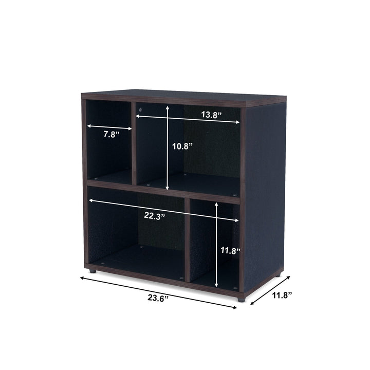 Bharat Lifestyle Helens Engineered Wood Side Table (Finish Color - Wenge, Knock Down) - BHARAT LIFESPACE PRIVATE LIMITED
