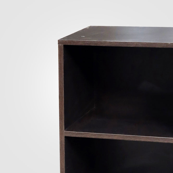 Bharat Lifestyle Hezalnut Engineered Wood Open Book Shelf (Finish Color - Wenge, DIY(Do - It - Yourself)) - BHARAT LIFESPACE PRIVATE LIMITED