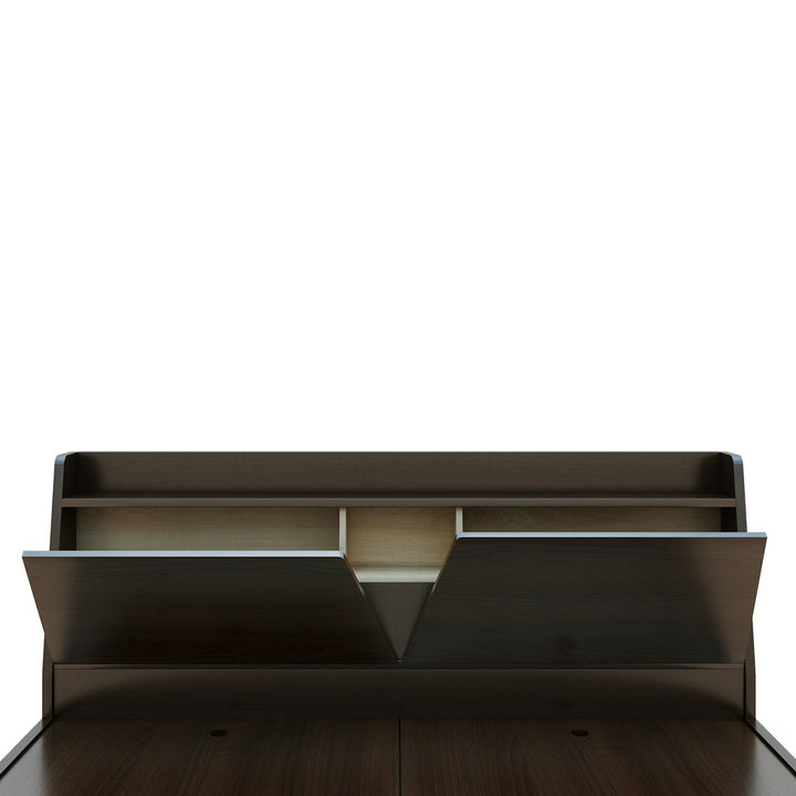Bharat Lifestyle Jakarta Engineered Wood King Box Bed (Finish Color - Brown, Delivery Condition - Knock Down) - BHARAT LIFESPACE PRIVATE LIMITED