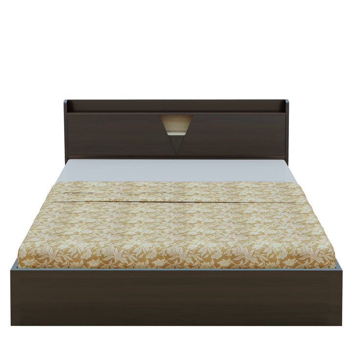 Bharat Lifestyle Jakarta Engineered Wood King Box Bed (Finish Color - Brown, Delivery Condition - Knock Down) - BHARAT LIFESPACE PRIVATE LIMITED