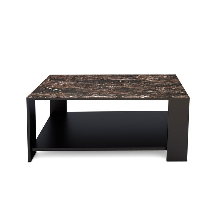 Bharat Lifestyle Juniper Engineered Wood Coffee Table (Finish Color - Wenge Brown, Knock Down) - BHARAT LIFESPACE PRIVATE LIMITED