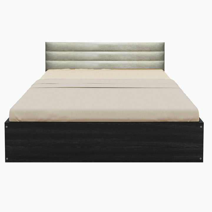Bharat Lifestyle Kansas Engineered Wood King Box Bed (Finish Color - Wenge, Delivery Condition - Knock Down) - BHARAT LIFESPACE PRIVATE LIMITED