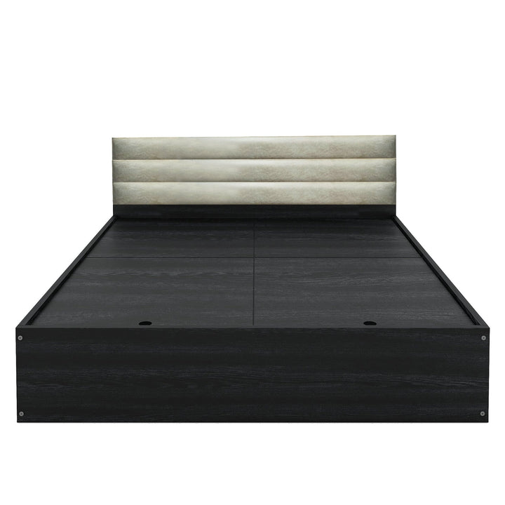 Bharat Lifestyle Kansas Engineered Wood King Box Bed (Finish Color - Wenge, Delivery Condition - Knock Down) - BHARAT LIFESPACE PRIVATE LIMITED