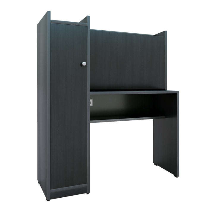 Bharat Lifestyle Moon flower Engineered Wood Study Table (Free Standing, Finish Color - Wenge, Knock Down) - BHARAT LIFESPACE PRIVATE LIMITED