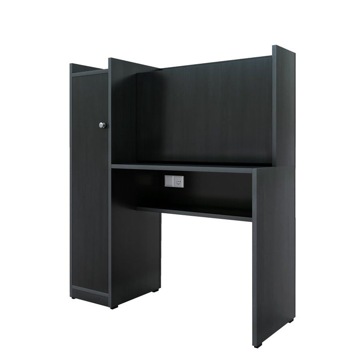 Bharat Lifestyle Moon flower Engineered Wood Study Table (Free Standing, Finish Color - Wenge, Knock Down) - BHARAT LIFESPACE PRIVATE LIMITED