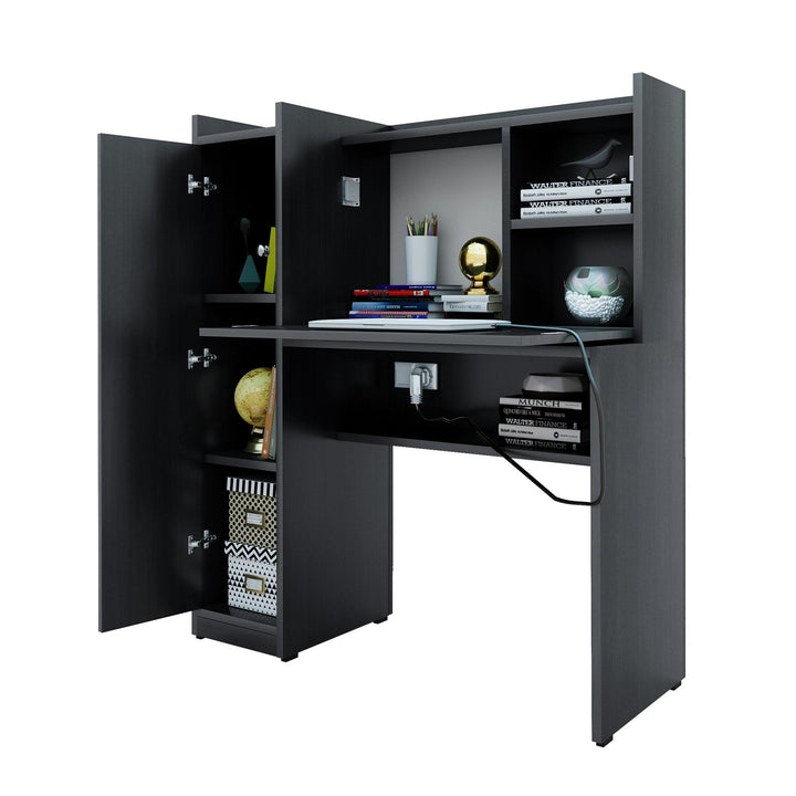 Bharat Lifestyle Moon flower Engineered Wood Study Table (Free Standing, Finish Color - Wenge, Knock Down) - BHARAT LIFESPACE PRIVATE LIMITED