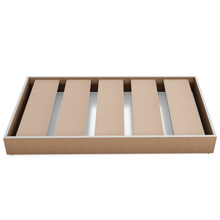 Bharat Lifestyle Norway Engineered Wood Single Bed Without Storage Bed for Bedroom, Living Room, Color – Brown, Delivery Condition - Knock Down, 1 Year Warranty - BHARAT LIFESPACE PRIVATE LIMITED