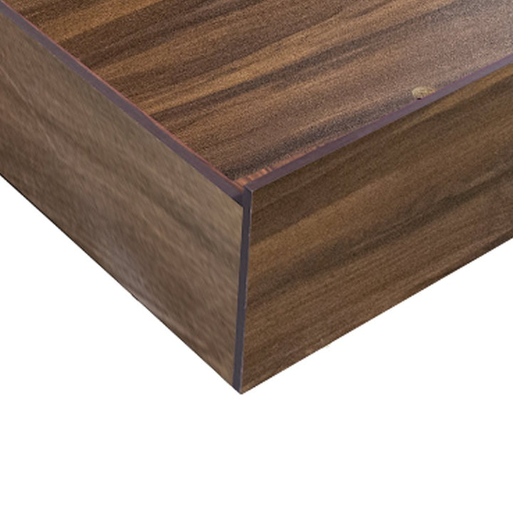 Bharat Lifestyle Oman Engineered Wood Queen Box Bed (Finish Color - Walnut, Delivery Condition - Knock Down) - BHARAT LIFESPACE PRIVATE LIMITED