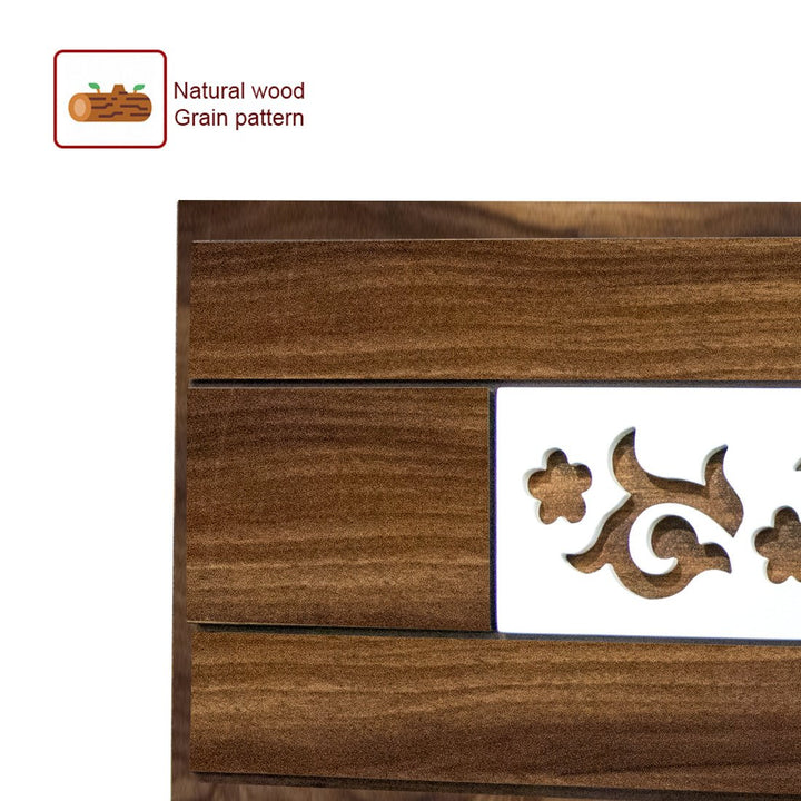 Bharat Lifestyle Oman Engineered Wood Queen Box Bed (Finish Color - Walnut, Delivery Condition - Knock Down) - BHARAT LIFESPACE PRIVATE LIMITED