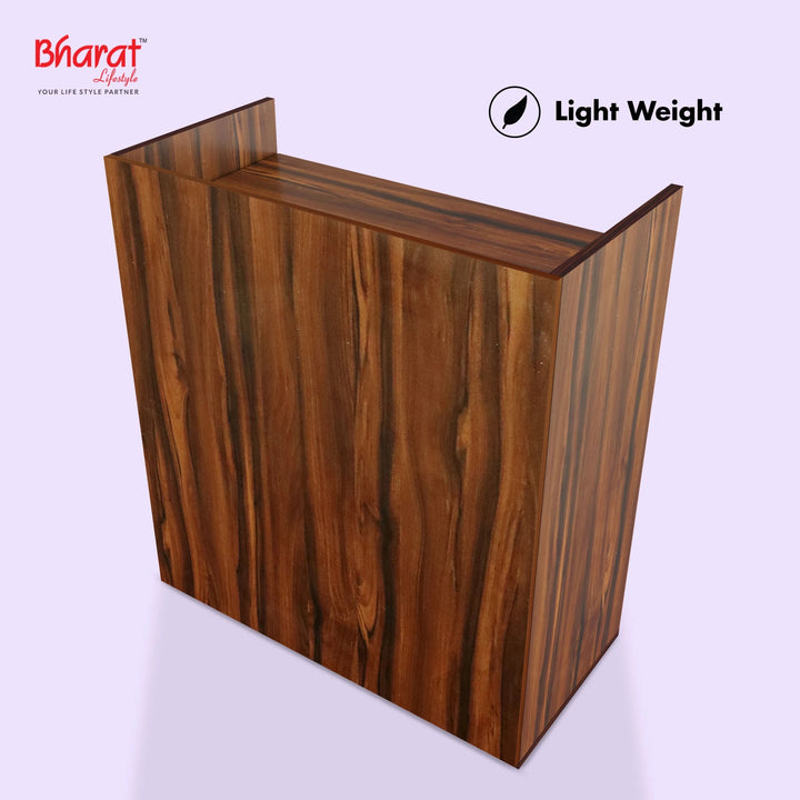 Bharat Lifestyle Phoenix Engineered Wood Shoe Rack (Brown, 6 Shelves, Knock Down) - BHARAT LIFESPACE PRIVATE LIMITED