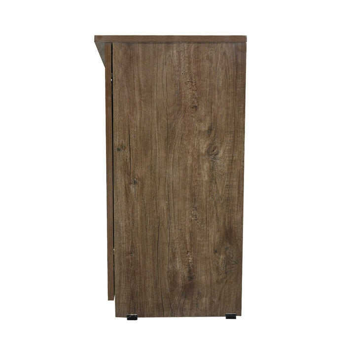 Bharat Lifestyle Pluto Engineered Wood Shoe Rack (Multicolor, 4 Shelves, Knock Down) - BHARAT LIFESPACE PRIVATE LIMITED