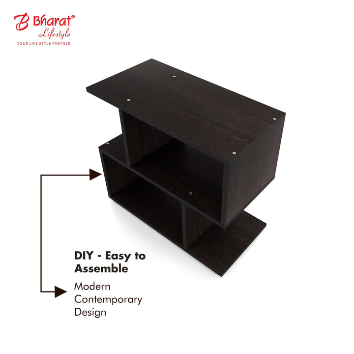 Bharat Lifestyle Satturn Engineered Wood Display Unit (DIY(Do - It - Yourself)) - BHARAT LIFESPACE PRIVATE LIMITED