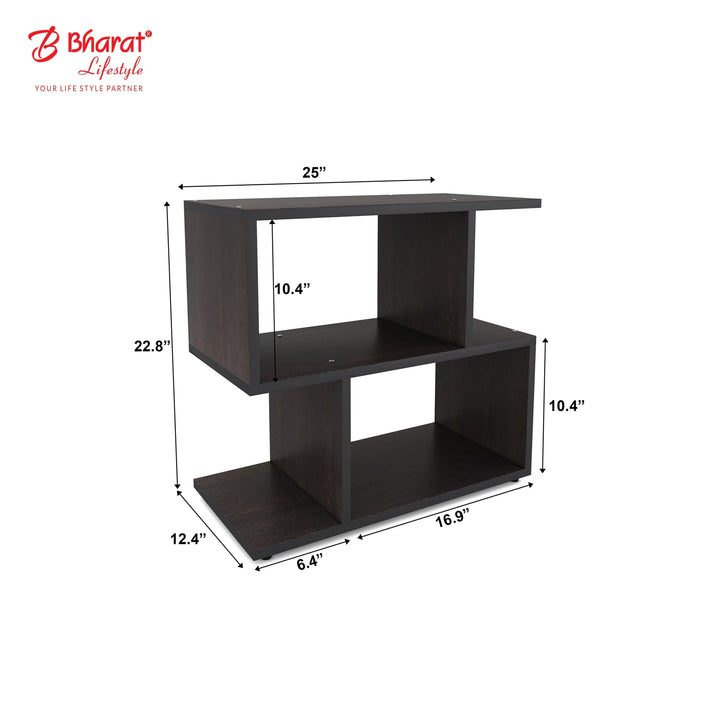 Bharat Lifestyle Satturn Engineered Wood Display Unit (DIY(Do - It - Yourself)) - BHARAT LIFESPACE PRIVATE LIMITED