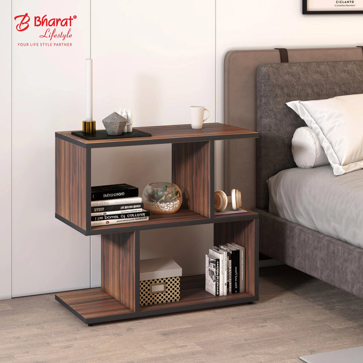 Bharat Lifestyle Satturn Engineered Wood Display Unit (DIY(Do - It - Yourself)) - BHARAT LIFESPACE PRIVATE LIMITED
