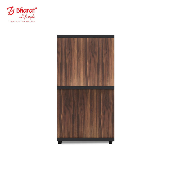 Bharat Lifestyle Satturn Engineered Wood Display Unit (Finish Color - Brown, DIY(Do - It - Yourself)) - BHARAT LIFESPACE PRIVATE LIMITED