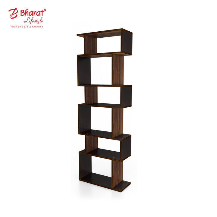 Bharat Lifestyle Soynut Engineered Wood Display Unit (Finish Color - Brown & Wenge, DIY(Do - It - Yourself)) - BHARAT LIFESPACE PRIVATE LIMITED