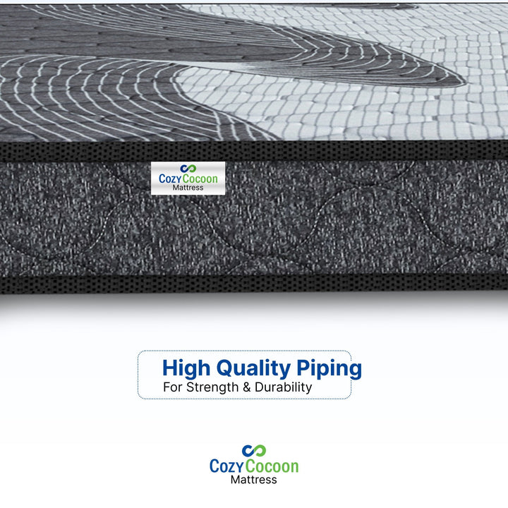 COZYCOCOON Lifestyle Crater Dual Hard & Soft 5 inch inch Queen High Density (HD) Foam Mattress (L x W: 78 inch x 60 inch) - BHARAT LIFESPACE PRIVATE LIMITED