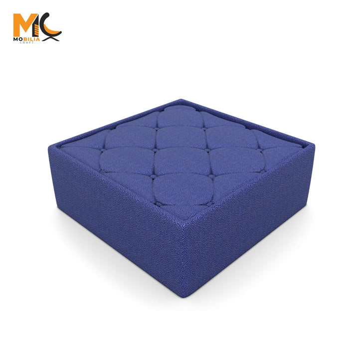 Mobilia Craft Versace Fabric 8 Seater Sofa (Finish Color - Blue, DIY (Do - It - Yourself)) - BHARAT LIFESPACE PRIVATE LIMITED
