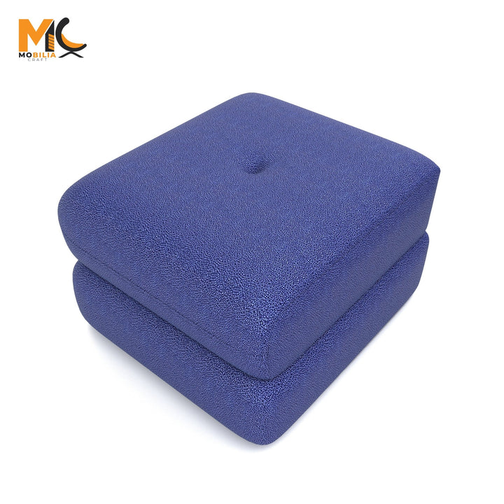 Mobilia Craft Versace Fabric 8 Seater Sofa (Finish Color - Blue, DIY (Do - It - Yourself)) - BHARAT LIFESPACE PRIVATE LIMITED
